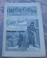 1897 OLD CAP COLLIER #725 "CHASED ACROSS THE SEA" STORY DIME NOVEL 