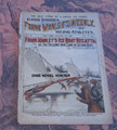 FRANK MANLEY'S WEEKLY #19 FRANK TOUSEY ICE BOAT DIME NOVEL 