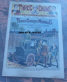 1900 THREE CHUMS #47  DETECTIVE STORY DIME NOVEL STORY PAPER