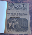 1890 SCARCE NUGGET LIBRARY #68 MINNESOTA FRONTIER DIME NOVEL STORYPAPER