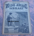 FIVE CENT WIDE AWAKE LIBRARY #1206 DIME NOVEL STORY PAPER