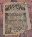 1893 NEW YORK FIVE CENT LIBRARY #34 JOHN L JR BOXING DIME NOVEL