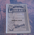 1883 OLD CAP COLLIER #8 A GREAT DETECTIVE'S TRAIL EARLY DIME NOVEL STORY PAPER