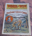 WORK & WIN #148 FRANK TOUSEY MOONSHINERS HAL STANDISH DIME NOVEL STORY PAPER