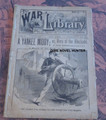 1886 SCARCE THE WAR LIBRARY #201 SIEGE OF CHARLESTON DIME NOVEL STORYPAPER