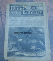 BEADLES NEW YORK DIME LIBRARY # 53 DEMON SKELETON COVER DIME NOVEL