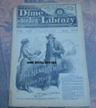 BEADLES NEW YORK DIME LIBRARY # 343  SKELETON SKULL COVER DIME NOVEL