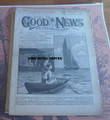 GOOD NEWS ADVERTISEMENT SHEET VOL#1 #23 STREET & SMITH 1890 DIME NOVEL STORYPAPER
