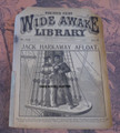 FIVE CENT WIDE AWAKE LIBRARY #1226 MAGICIAN 1895 FRANK TOUSEY DIME NOVEL STORY PAPER