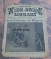 FIVE CENT WIDE AWAKE LIBRARY #1242 JACK HARKAWAY 1895 DIME NOVEL STORY PAPER