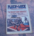 FRANK TOUSEY'S PLUCK & LUCK #996 1917 5 CENT DIME NOVEL STORY PAPER