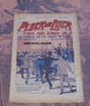 PLUCK AND LUCK #1578 GREAT COVER FRANK TOUSEY DIME NOVEL
