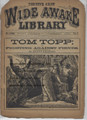 FIVE CENT WIDE AWAKE LIBRARY 1032 ADVENTURE STORY 1890 DIME NOVEL STORY PAPER