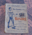 NED DONNELLY'S ART OF BOXING 40 ILLUSTRATIONS JOHN GOULDING 1893 DIME NOVEL 