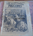 ILLUSTRATED RECORD #4 WHITE CAPS IN NY 1894 STORY PAPER EARLY YELLOW JOURNALISM