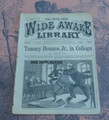 5 CENT WIDE AWAKE LIBRARY #503 FRANK TOUSEY TOMMY BOUNCE COVER 1882 DIME NOVEL