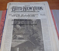 4 BOYS OF NEW YORK KIT CARSON FRANK READE PAUL BRADDON DIME NOVEL STORY PAPER