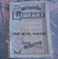 OLD CAP COLLIER #9 TEDDY O,SHAWN IRISH DETECTIVE 1883 DIME NOVEL STORY PAPER