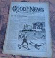 1892 GOOD NEWS #89 BASEBALL & TOM EDISON STORIES FRANK TOUSEY DIME NOVEL