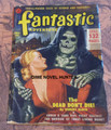 FANTASTIC ADVENTURES JULY 1951 SKELETON  COVER PULP SCIENCE FICTION COMIC