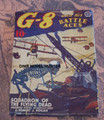 G-8 AND HIS BATTLE ACES OCTOBER 1941 SKELETON  COVER PULP SCIENCE FICTION COMIC
