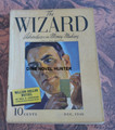 THE WIZARD  #1 OCTOBER 1940 SCARCE CASH GORMAN STORY PULP HERO CHARACTER 