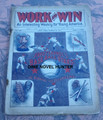 WORK AND WIN #1267 GREAT BASEBALL COVER FRANK TOUSEY DIME NOVEL 