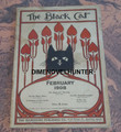 BLACK CAT FEBRUARY 1908 SHORT STORY PULP SEE VIDEO 