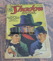 THE SHADOW JULY 15 1935 "ATOMS OF DEATH"  MAXWELL GRANT PULP SEE VIDEO