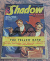 THE SHADOW AUGUST 15 1937 "THE YELLOW BAND "  MAXWELL GRANT PULP SEE VIDEO