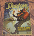 THE SHADOW OCTOBER 15 1941 "DICTATOR OF CRIME"  MAXWELL GRANT PULP SEE VIDEO
