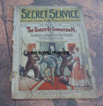SECRET SERVICE #78 OLD KING BRADY DETECTIVE DIME NOVEL SEE VIDEO