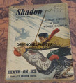 THE SHADOW DECEMBER 1946 AA "DEATH ON THE ICE" MAXWELL GRANT PULP SEE VIDEO
