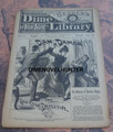 BEADLE'S NY DIME LIBRARY #711 NEW YORK DETECTIVE COVER DIME NOVEL