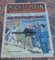 MIGHT & MAIN LIBRARY #62 SCARCE DIME NOVEL WATCH VIDEO