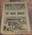 NICK CARTER LIBRARY #66 1891 DETECTIVE DIME NOVEL