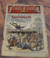 THREE CHUMS WEEKLY #43 FRANK TOUSEY SCARCE DIME NOVEL
