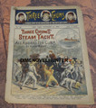 THREE CHUMS WEEKLY #58 FRANK TOUSEY SCARCE DIME NOVEL
