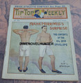 TIP TOP WEEKLY #274 YALE WRESTLING S&S DIME NOVEL STORY PAPER