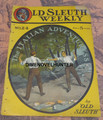 1908 OLD SLEUTH WEEKLY #24 DETECTIVE DIME NOVEL STORY PAPER