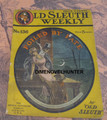 OLD SLEUTH WEEKLY #136 DETECTIVE DIME NOVEL STORY PAPER