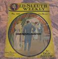 OLD SLEUTH WEEKLY #161 DETECTIVE DIME NOVEL STORY PAPER