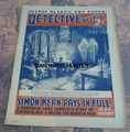 DETECTIVE WEEKLY #340 SEXTON BLAKE'S OWN PAPER PENNY DREADFUL 1939 STORY PAPER