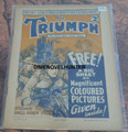 SIX THE TRIUMPH STORY PAPER WITH ALBUM & 6 OF 8 FREE GIVEAWAY COLORED PICTURES