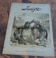 THE JUDGE MAGAZINE #348 1888 FRANK TOUSEY POLITICAL HUMOR COLORED LITHOGRAPH