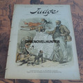 THE JUDGE MAGAZINE #352 1888 FRANK TOUSEY POLITICAL HUMOR COLORED LITHOGRAPH