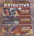 TRIPLE DETECTIVE MAGAZINE PULP SPRING 1954