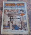 WORK AND WIN WEEKLY #861  1915 FRED FEARNOT DIME NOVEL STORY PAPER