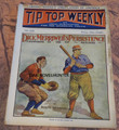 TIP TOP WEEKLY #436 GREAT BASEBALL COVER S&S 1904 DIME NOVEL STORY PAPER