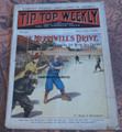 TIP TOP WEEKLY #493 GREAT BASEBALL BATTER COVER STREET & SMITH DIME NOVEL STORY PAPER